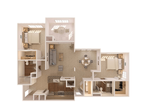 Harbor Cove Apartments Floor Plan